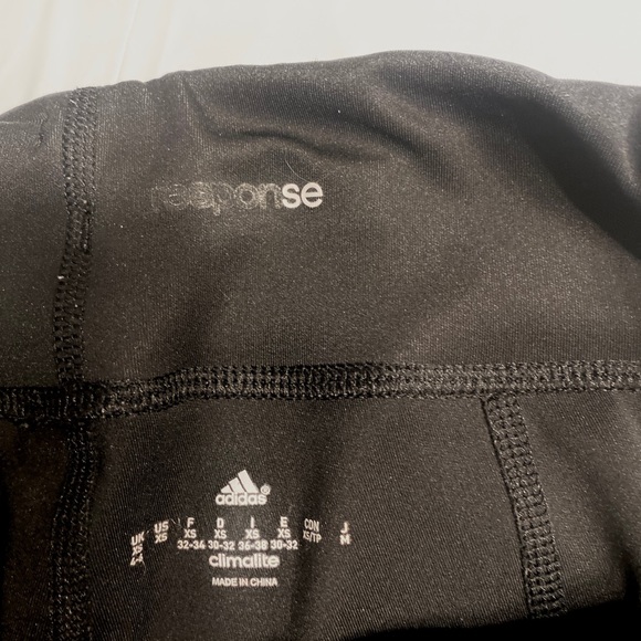 ADIDAS Maroon Climate 2 piece— Zip up/ Leggings - Picture 7 of 7